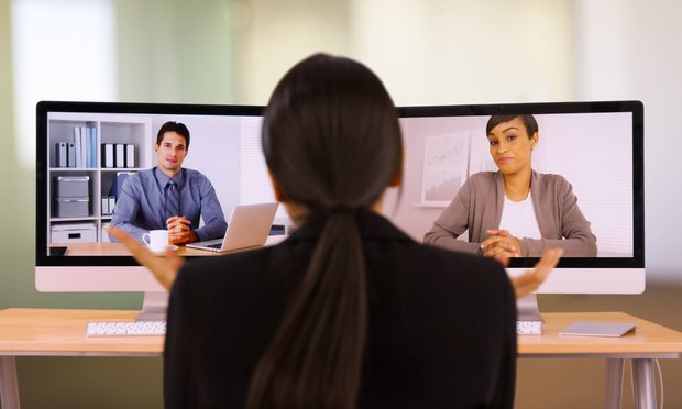 Multiple screens video conferencing