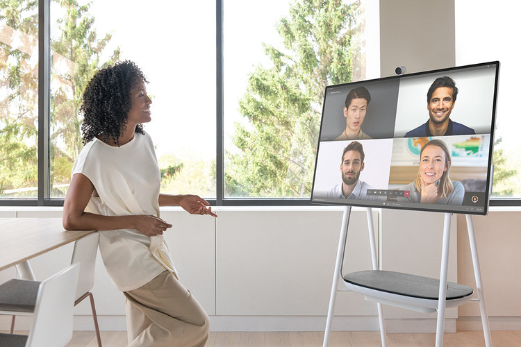 Microsoft surface hub 2s product showacase