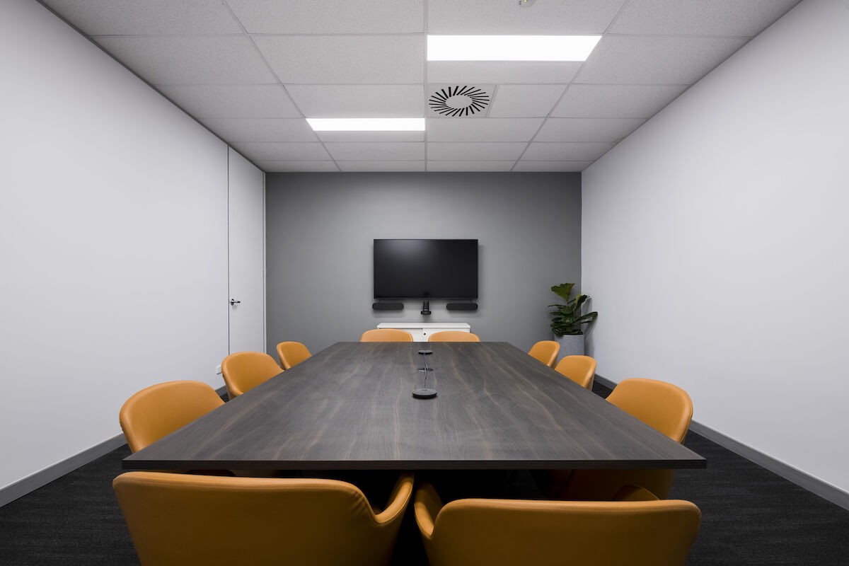 video conferencing board room